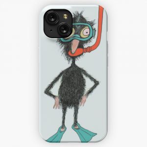 Hairy Diving iPhone 15 Slim Phone Case Cover