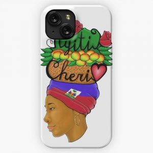 Haiti My Dear iPhone 15 Slim Phone Case Cover