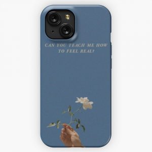 Hand Flower Sky Soft Summer Aesthetic Wallet Sticker iPhone 15 Slim Phone Case Cover