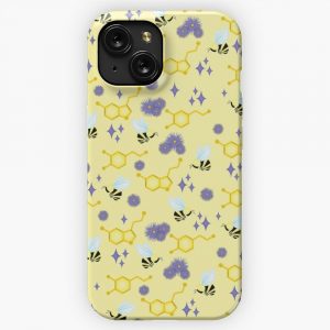 Happbeeness Serotonin And Dopamine Spring Print iPhone 15 Slim Phone Case Cover