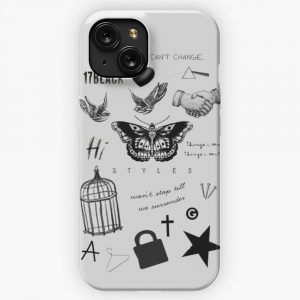 Harrys Tattoos Case iPhone 15 Slim Phone Case Cover