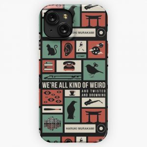 Haruki Murakami iPhone 15 Slim Phone Case Cover