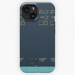 Hatsune Miku V3 Skirt iPhone 15 Slim Phone Case Cover