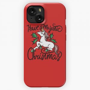 Have A Majestic Christmas iPhone 15 Slim Phone Case Cover