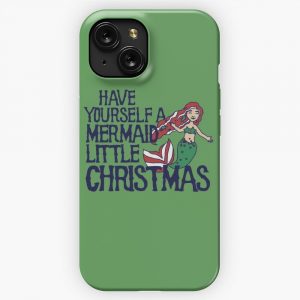 Have Yourself A Mermaid Little Christmas iPhone 15 Slim Phone Case Cover