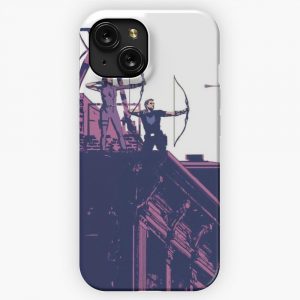 Hawkeye Comic iPhone 15 Slim Phone Case Cover