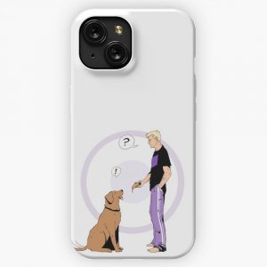Hawkguy And Pizza Dog Color iPhone 15 Slim Phone Case Cover