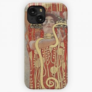 Hd Medicine By Gustav Klimt High Definition iPhone 15 Slim Phone Case Cover