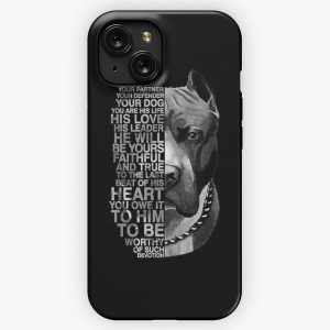 He Is Your Friend Your Partner Your Dog Pitbull iPhone 15 Slim Phone Case Cover