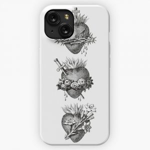 Hearts Of The Holy Family iPhone 15 Slim Phone Case Cover