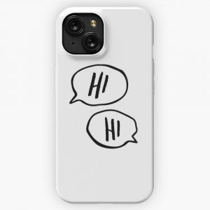 Heartstopper Charlie And Nick Hi Hi Quote iPhone 15 Slim Phone Case Cover