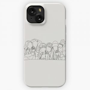 Heartstopper Gang Lineart 2 iPhone 15 Slim Phone Case Cover