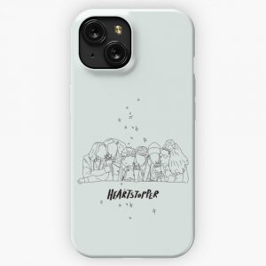 Heartstopper Gang Lineart iPhone 15 Slim Phone Case Cover