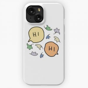 Heartstopper Hi With Leaves iPhone 15 Slim Phone Case Cover