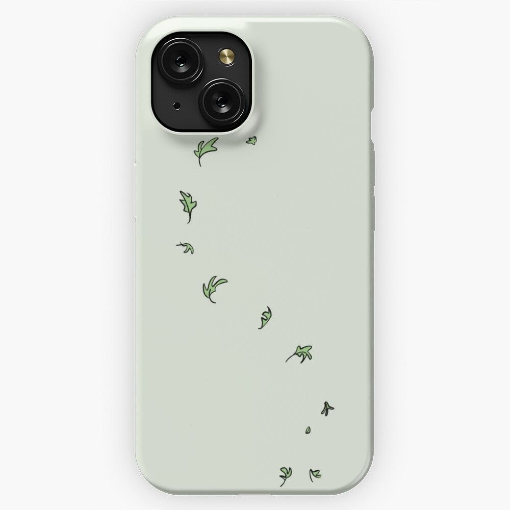 Heartstopper Leaves Green iPhone 15 Slim Phone Case Cover