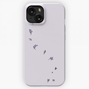 Heartstopper Leaves Purple iPhone 15 Slim Phone Case Cover