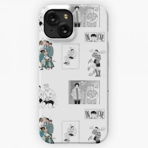 Heartstopper Series Sticker Magnet Limited Value Pack iPhone 15 Slim Phone Case Cover