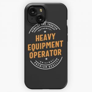 Heavy Equipment Operator iPhone 15 Slim Phone Case Cover