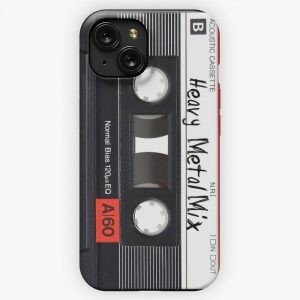 Heavy Metal Mix iPhone 15 Slim Phone Case Cover