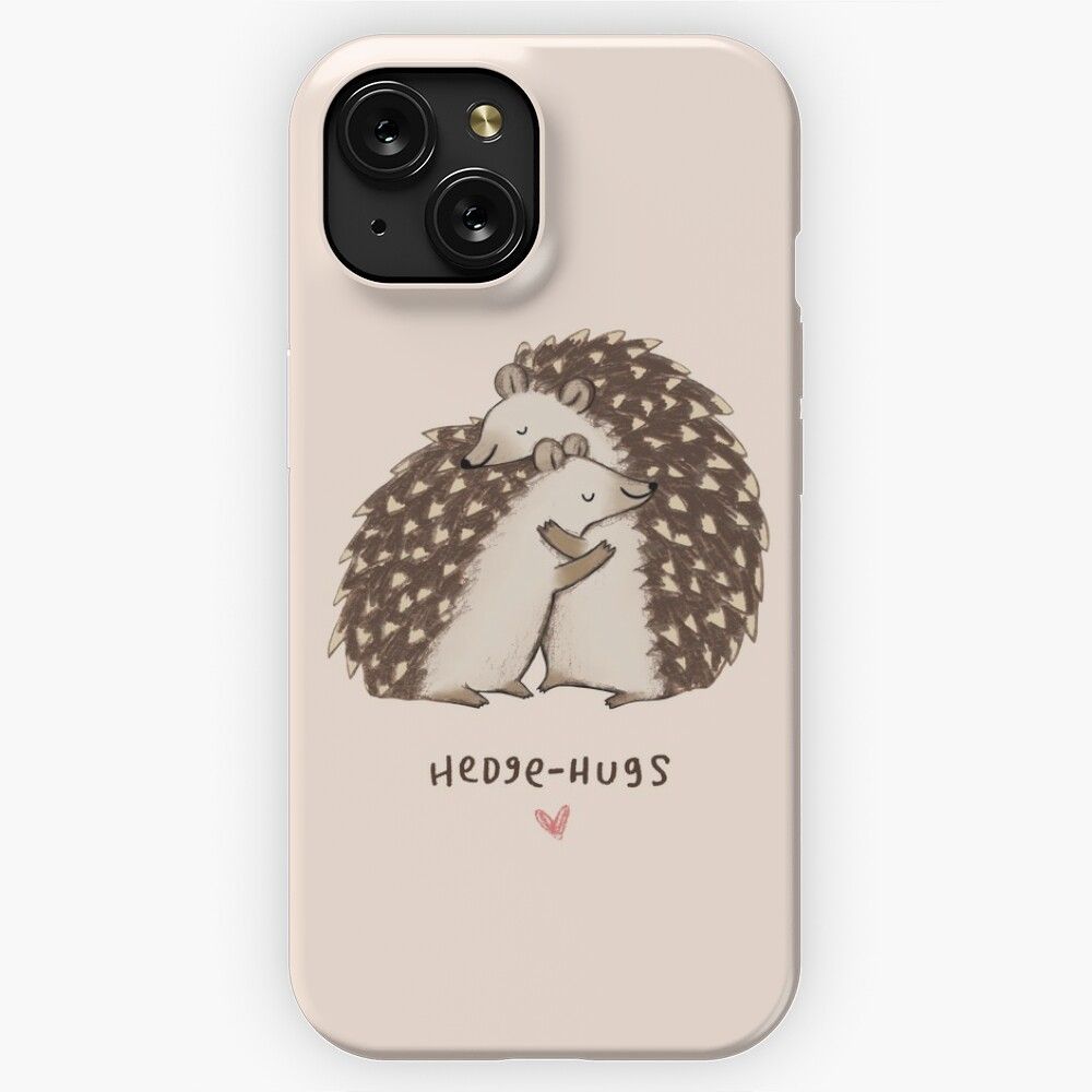 Hedge Hugs iPhone 15 Slim Phone Case Cover
