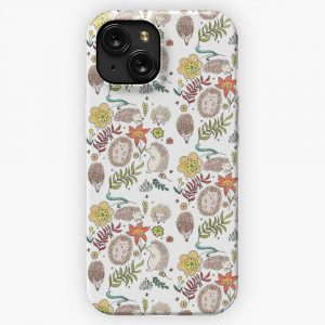 Hedgehog Field iPhone 15 Slim Phone Case Cover
