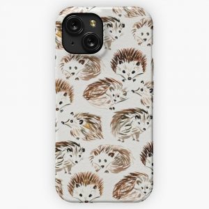 Hedgehogs iPhone 15 Slim Phone Case Cover