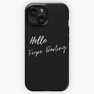 Hello Feyre Darling Acotar Rhysand Quote iPhone 15 Slim Phone Case Cover