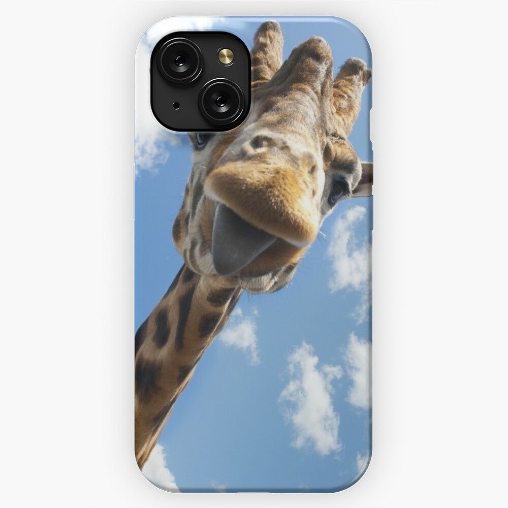 Hello Giraffe iPhone 15 Slim Phone Case Cover