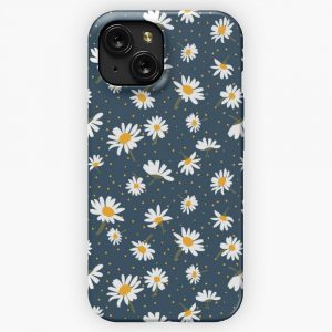 Hello Sunshine Stem Daisy iPhone 15 Slim Phone Case Cover