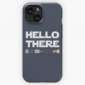 Hello There iPhone 15 Slim Phone Case Cover