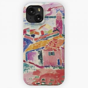 Henri Matisse View Of Collioure Exhibition Poster iPhone 15 Slim Phone Case Cover