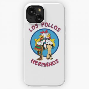 Hermanos Los Pollos Breaking Bad Chicken Halloween Christmas iPhone 15 Slim Phone Case Cover
