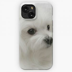Hermes The Maltese iPhone 15 Slim Phone Case Cover
