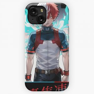 Hero Academia Todoroki iPhone 15 Slim Phone Case Cover