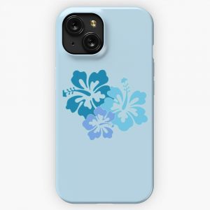 Hibiscus iPhone 15 Slim Phone Case Cover