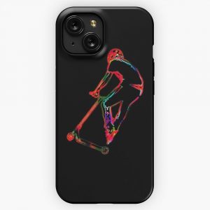 High Flying Scootering iPhone 15 Slim Phone Case Cover