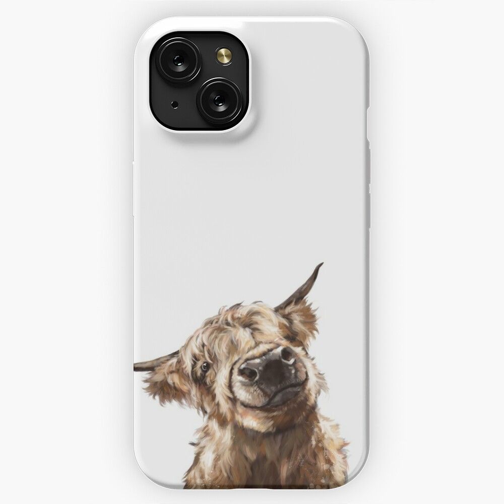 Highland Cow 2 iPhone 15 Slim Phone Case Cover