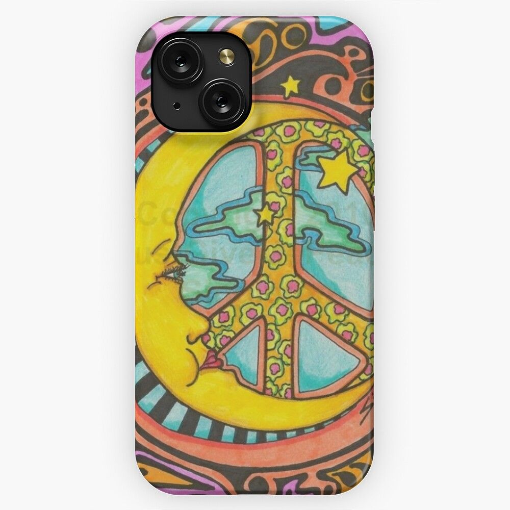 Hippie 4 iPhone 15 Slim Phone Case Cover