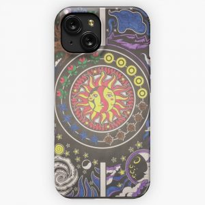 Hippie Collage iPhone 15 Slim Phone Case Cover