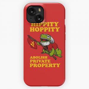 Hippity Hoppity Abolish Private Property iPhone 15 Slim Phone Case Cover