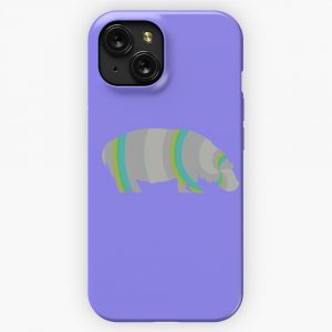 Hippo Legendary Animals iPhone 15 Slim Phone Case Cover