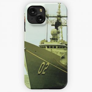 Hmas Canberra Ffg02 Alongside iPhone 15 Slim Phone Case Cover