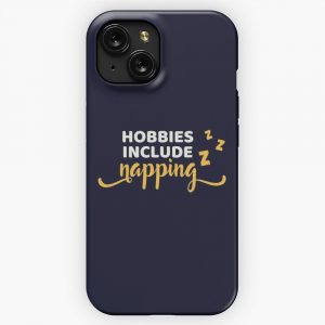 Hobbies Include Napping 15 iPhone 15 Slim Phone Case Cover