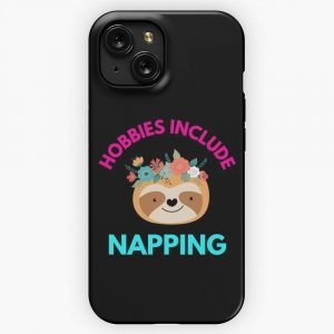 Hobbies Include Napping 4 iPhone 15 Slim Phone Case Cover