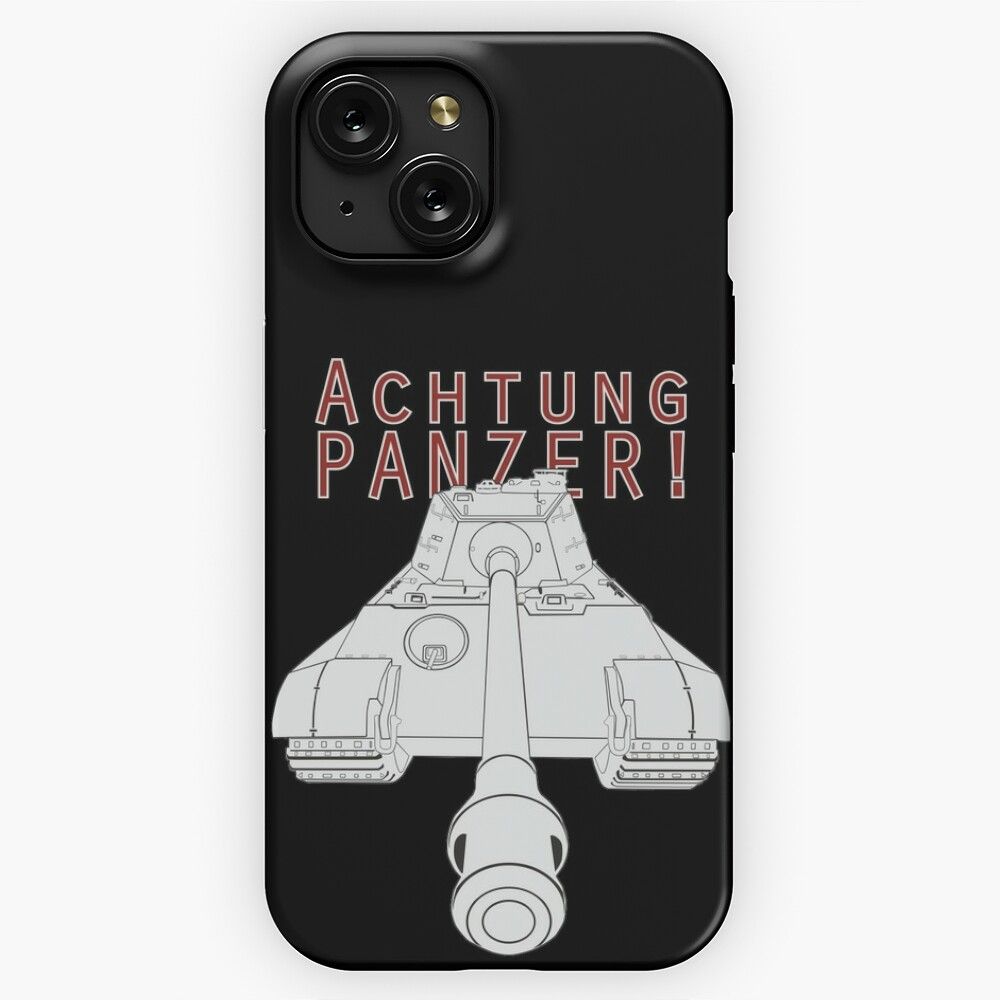 Hobby Tanks Achtung Panzer Tiger Ii iPhone 15 Slim Phone Case Cover
