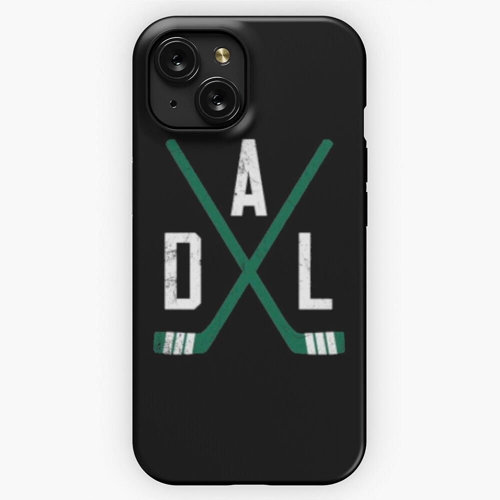 Hockey Dallas Stars Black iPhone 15 Slim Phone Case Cover