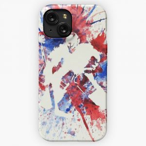Hockey Explosion iPhone 15 Slim Phone Case Cover