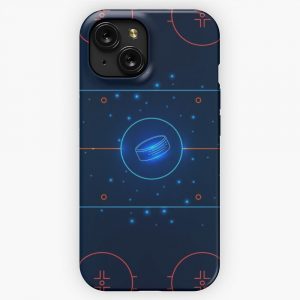 Hockey Ice Rink iPhone 15 Slim Phone Case Cover