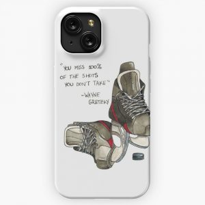 Hockey iPhone 15 Slim Phone Case Cover