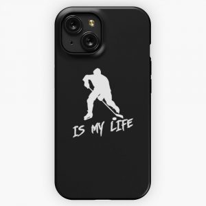 Hockey Is My Life iPhone 15 Slim Phone Case Cover
